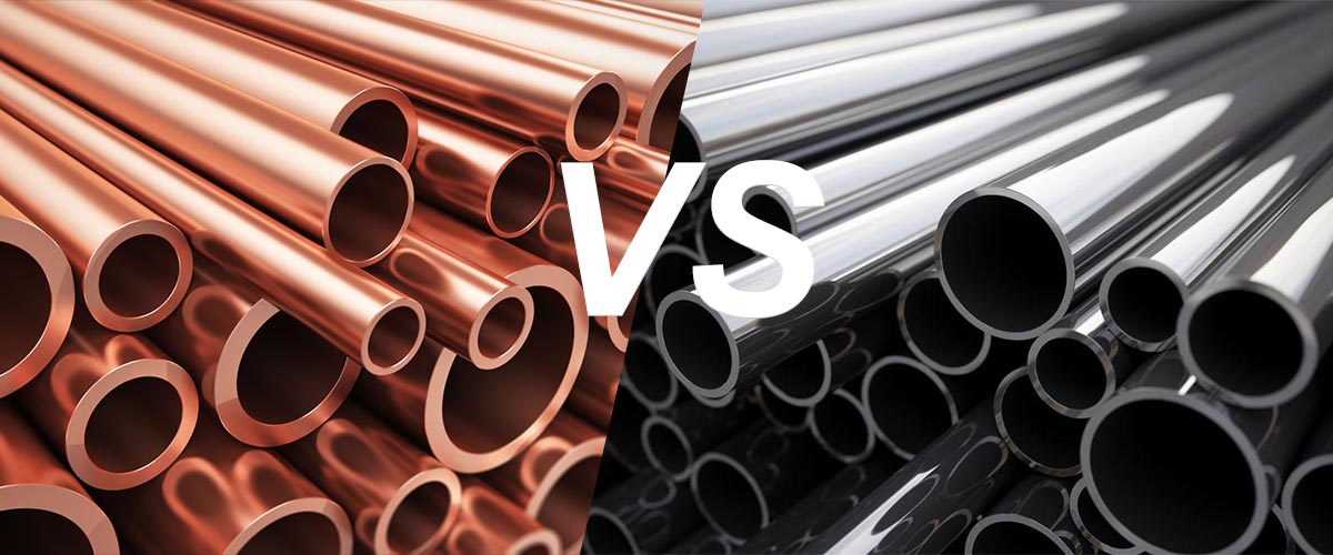 copper vs stainless steel pipe