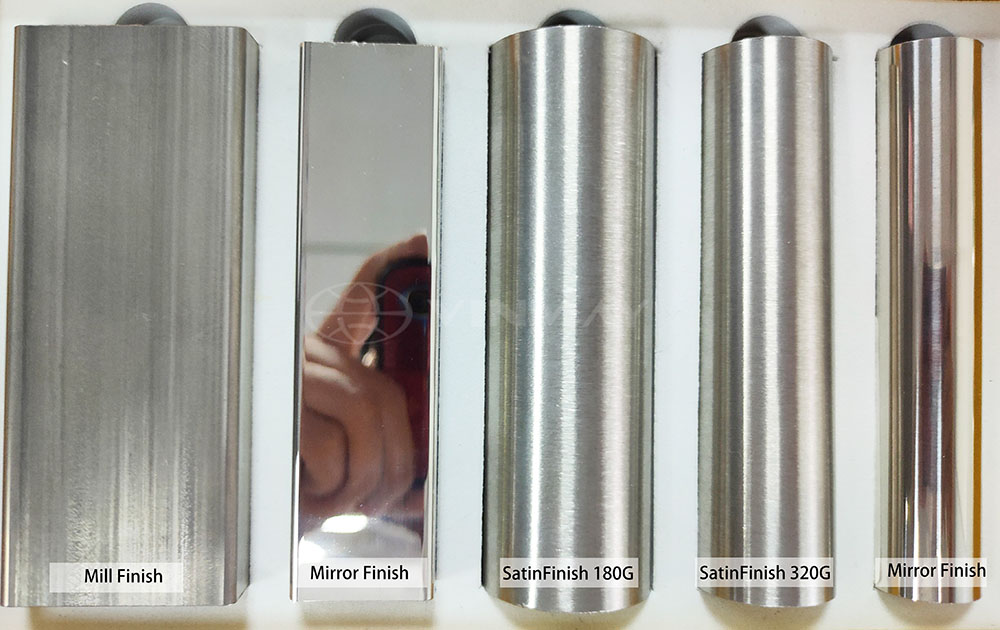 stainless steel welded pipe surface finish