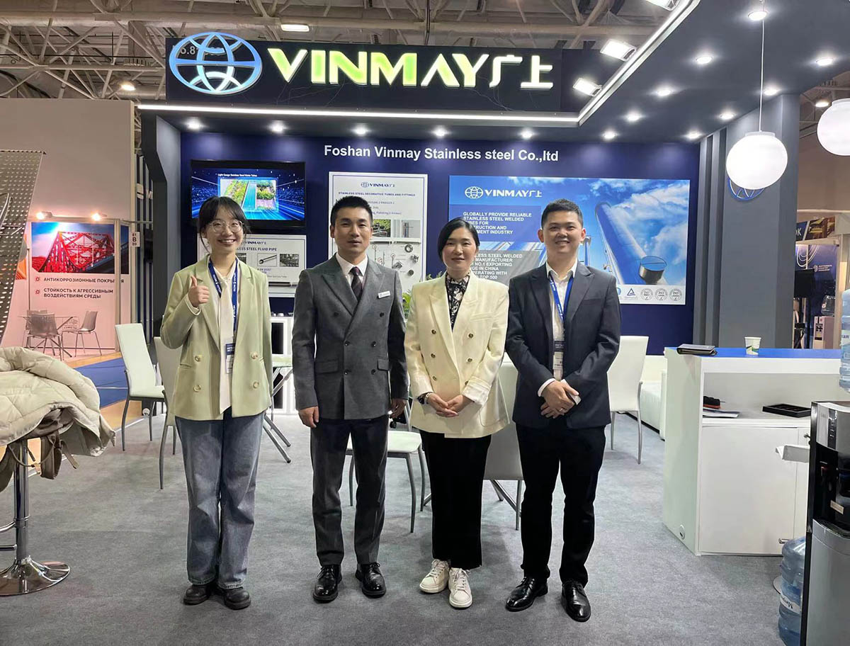 vinmay stainless steel exhibition