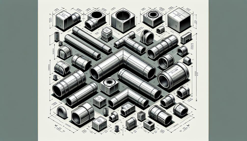 Types of stainless steel square tube fittings