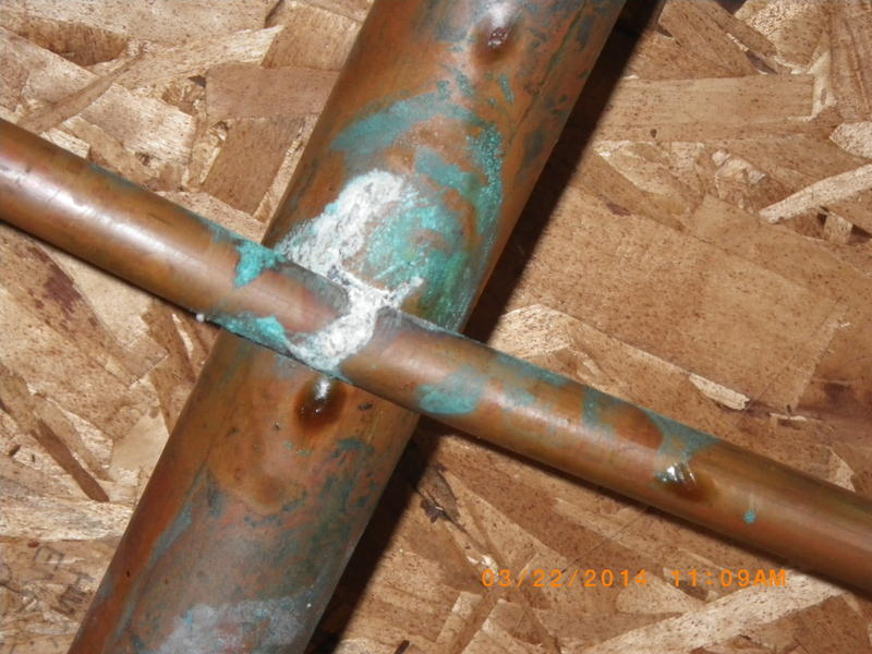 copper pipe corrosion