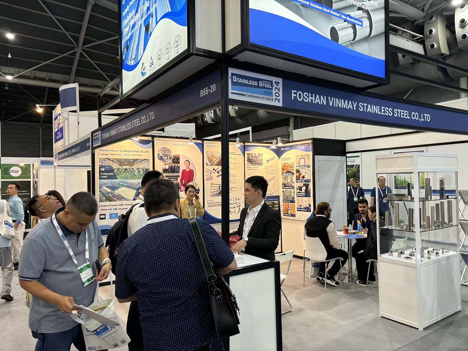 Vinmay Attended Stainless Steel World Asia 2024