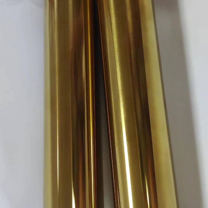 Titanium plating for mirror polish