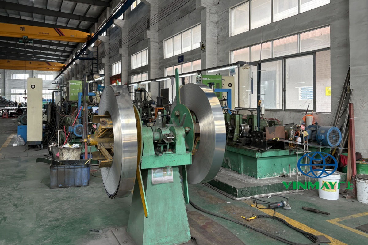 stainless steel tube production