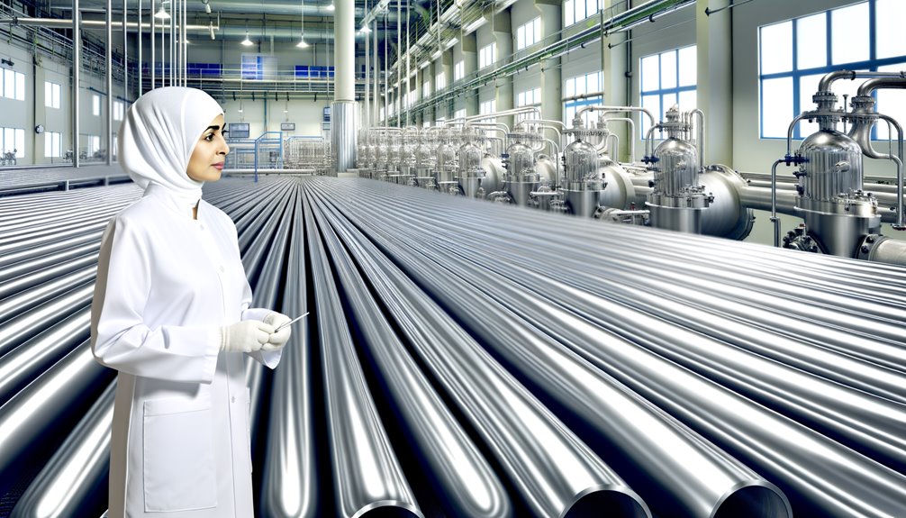 Stainless Steel Pipes for Food Industry: Durable & Hygienic