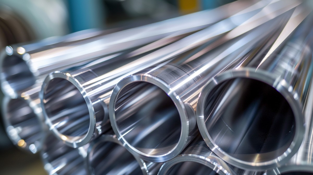 professional supplier inspecting stainless steel tubing in a medical cleanroom, modern manufacturing facility, stainless steel coils and equipment, focus on quality control, realistic style
