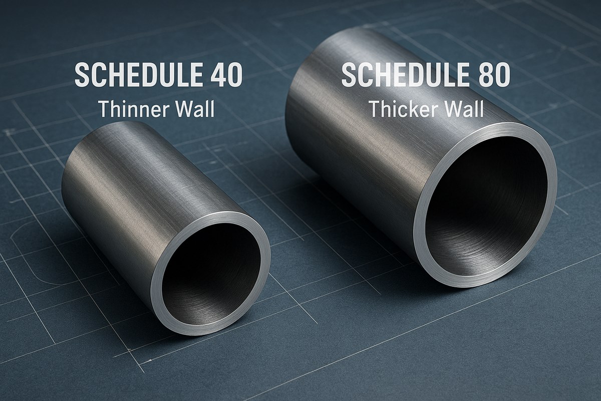 Schedule 40 vs Schedule 80 Pipe: What’s the Real Difference?