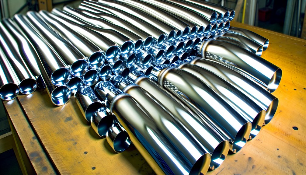 stainless steel exhaust selection