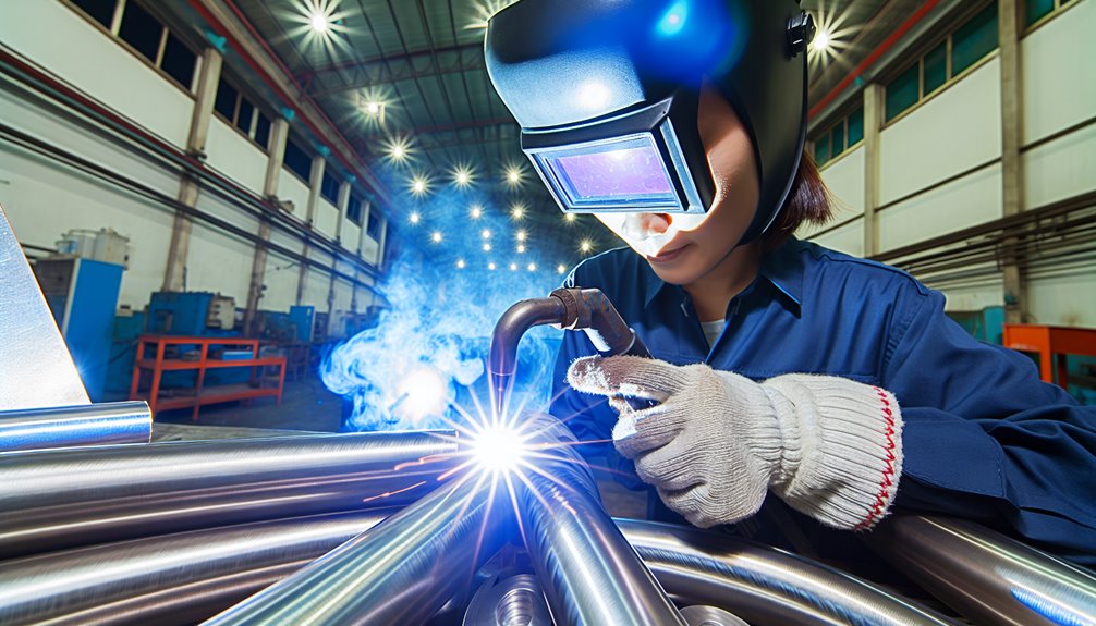 precision welding for stainless