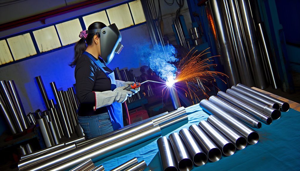 welded stainless steel applications