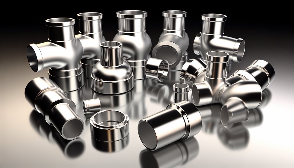 sanitary fittings material selection