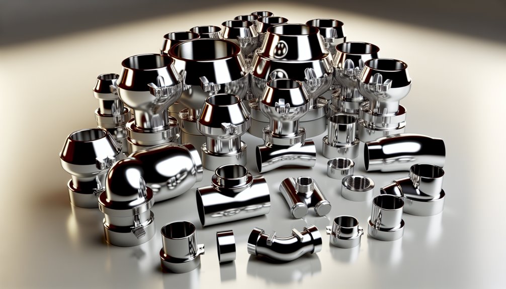 sanitary fittings union standards