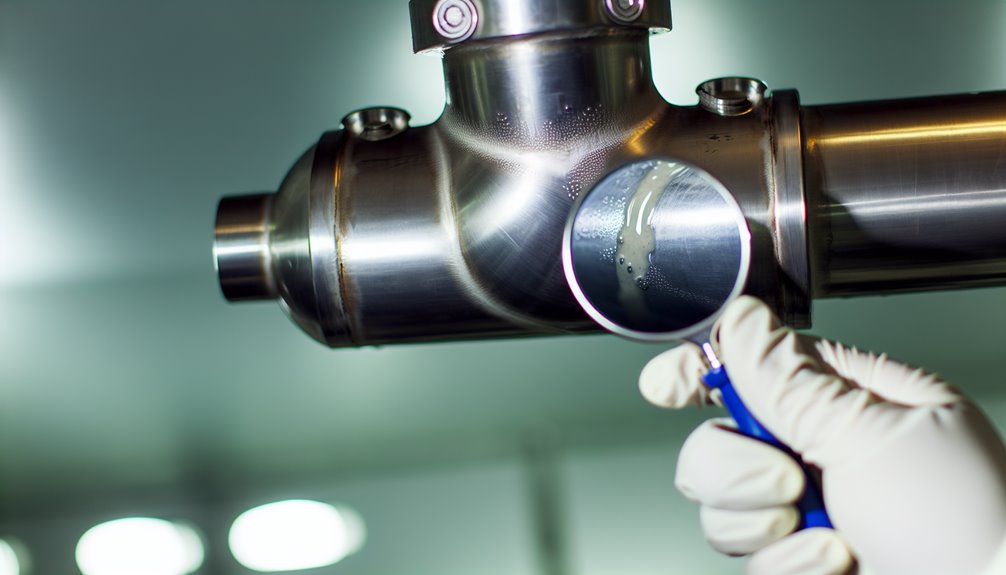 sanitary tee fitting scrutiny