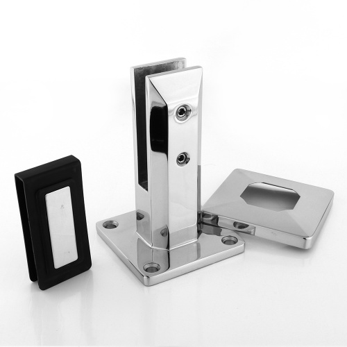 Base Glass Clamp , Square Glass Spigot