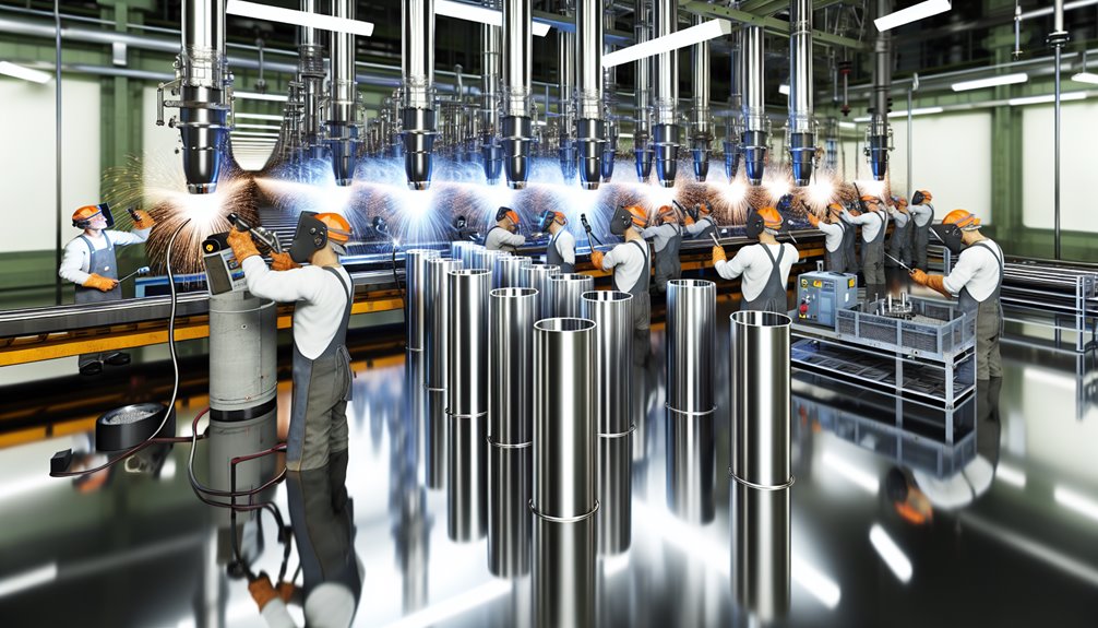 Stainless Steel Tube Forming and Production Methods