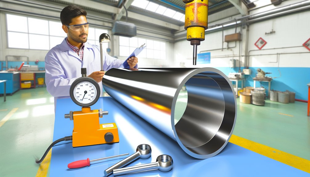 stainless steel pipe inspection methods