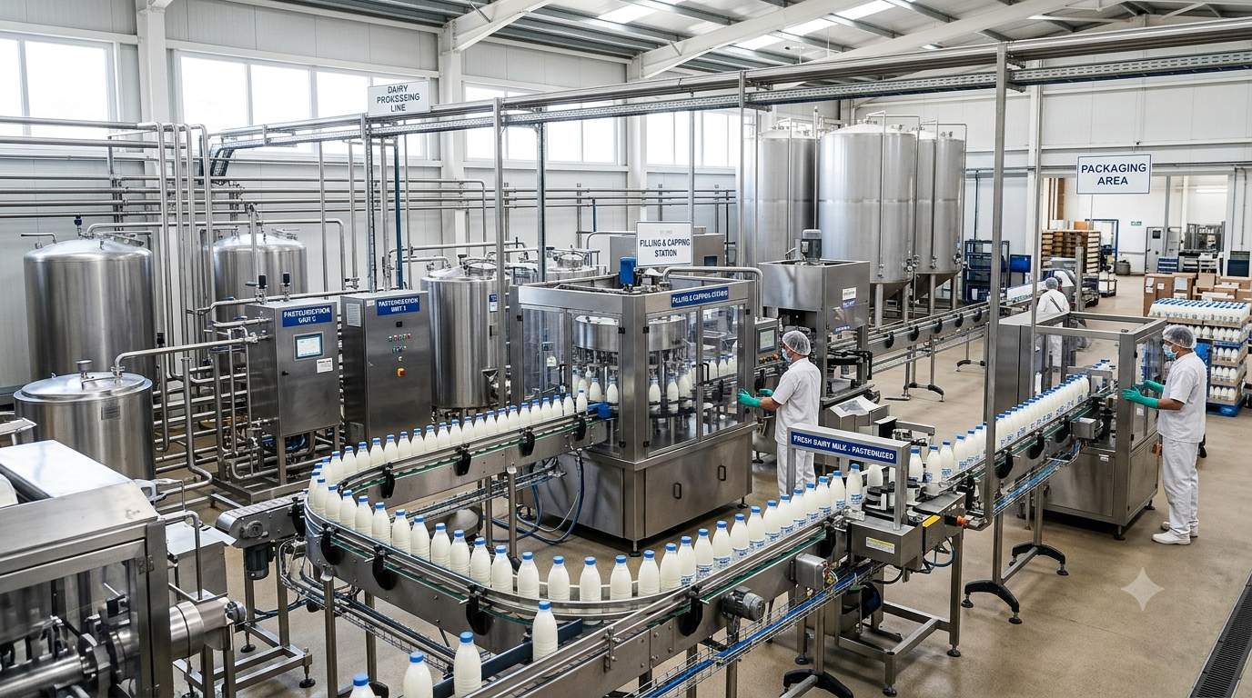 stainless steel dairy tube