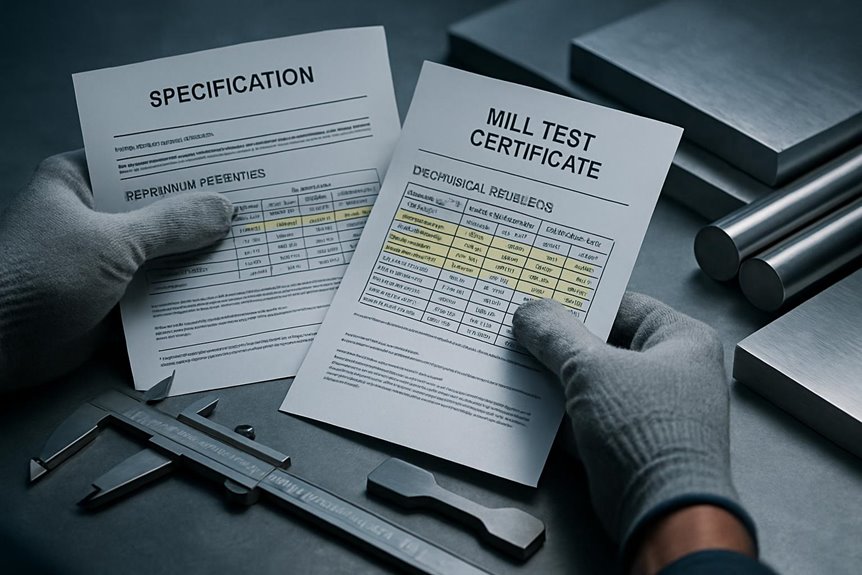 mechanical properties compliance verification