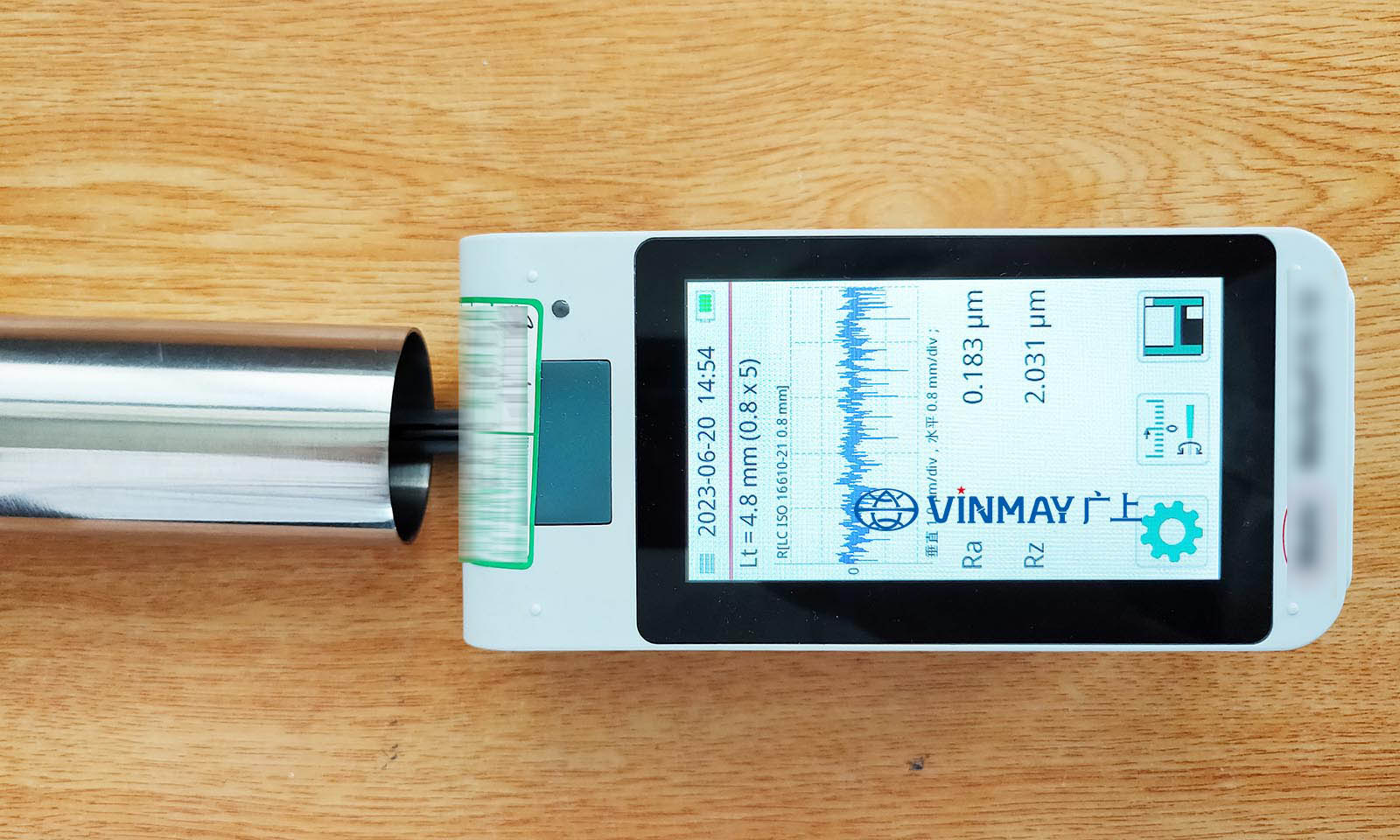 surface roughness testing