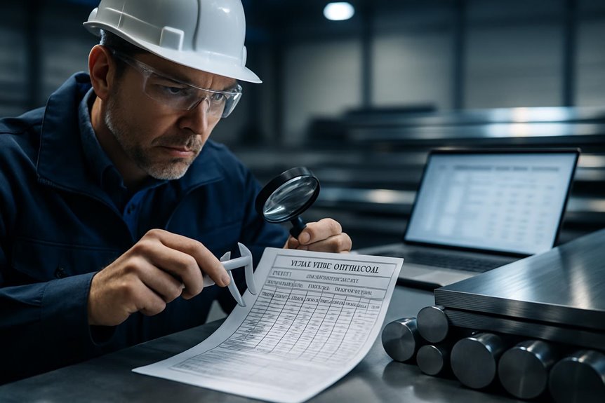 Stainless Steel Mill Test Certificate