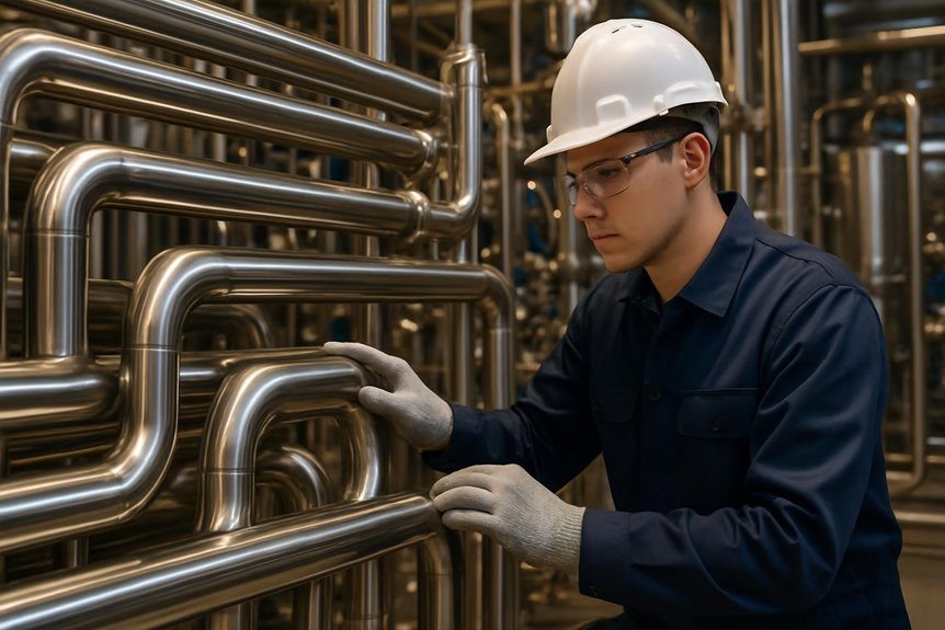 Stainless Steel Pipe for Chemical Processing