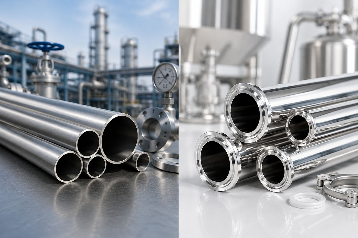 Process Tubing vs Sanitary Tubing
