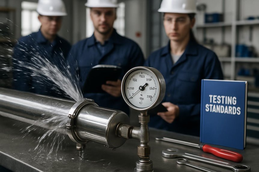 hydrostatic test pressure determination