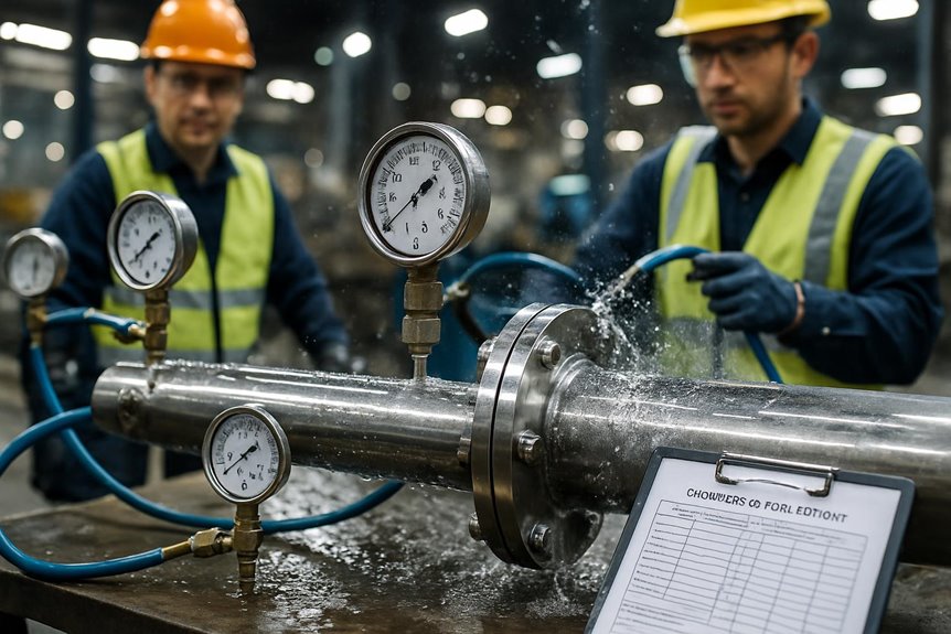 hydrostatic test report essentials