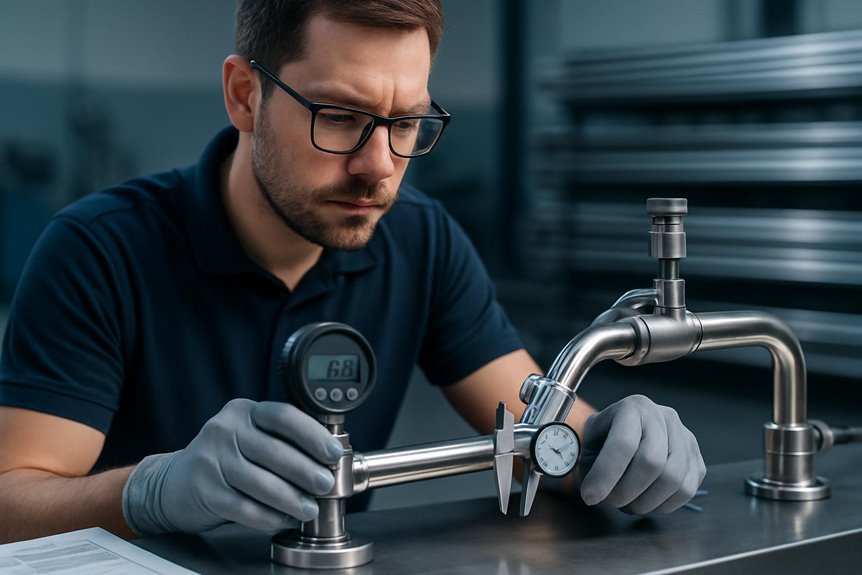 verify supplier pressure ratings