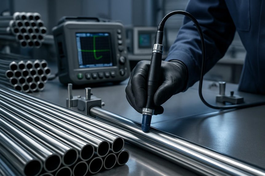 Eddy Current Testing of Stainless Steel Tubes