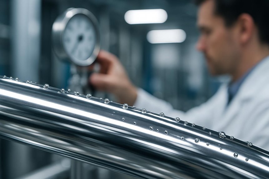 electropolished tube verification process