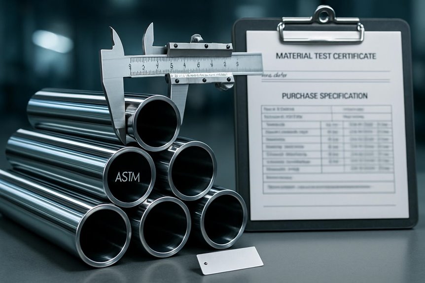 mtc and purchase specification alignment