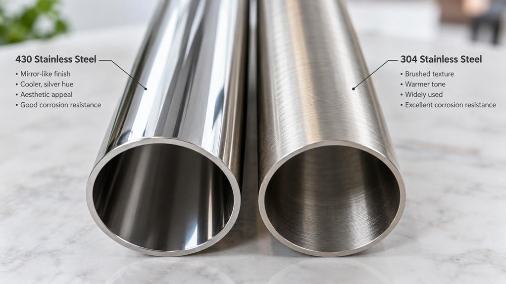 stainless steel tube comparison